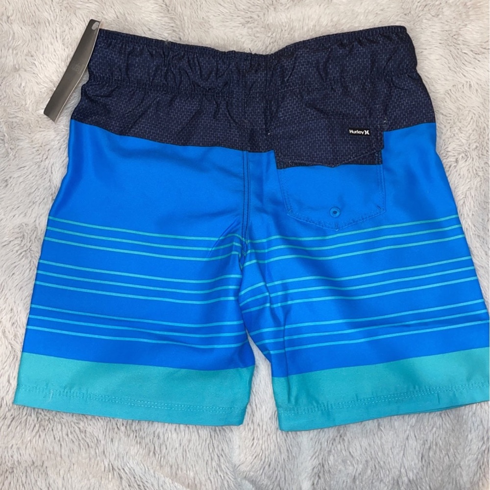 Hurley Breakwater Pull On Boardshorts swimsuit boys size 4 -NWT